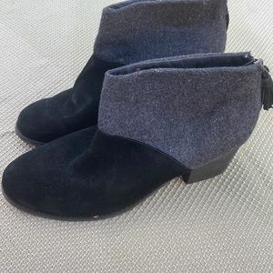 TOMS high heel low cut boots